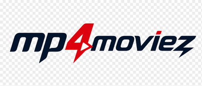 Logo mp4moviez berwarna biru es